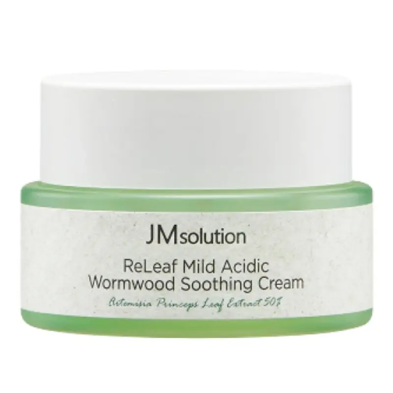 JMSOLUTION RELEAF MILD ACIDIC WORMWOOD SOOTHING CREAM