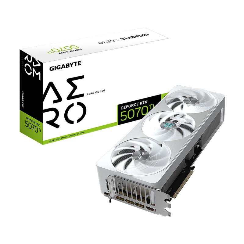 Gigabyte GeForce RTX™ 5070 Ti AERO OC 16G