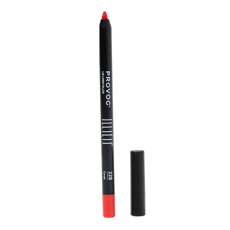 PROVOC ILLICIT Lip Liner Filler WP 228 Corals Полуперманентный гелевый карандаш для губ LCT228