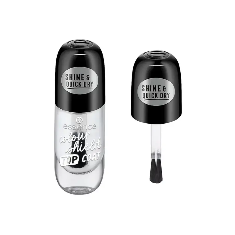 Essence Топовое покрытие для ногтей colour shield TOP COAT 1уп