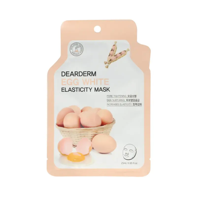 RAINBOW Тканевая маска для лица Egg Caviar (Яичный экстракт)Mask Pack for Face