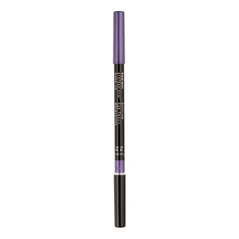 RADIANT  SOFT LINE WATERPROOF EYE PENCIL No 22 - PURPLE Карандаш для глаз водостойкий Softline Eye Pencil Waterproof, т. 22 пурпурный