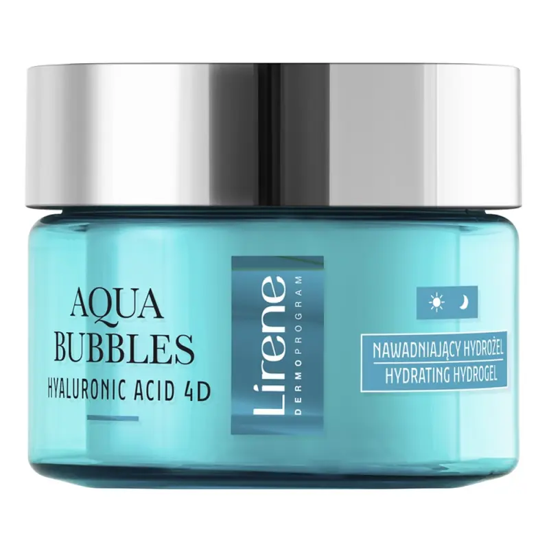 КРЕМ ДЛЯ ЛИЦА LIRENE AQUA BUBBLES УВЛАЖНЯЮЩИЙ ДЛЯ СУХОЙ КОЖИ 50МЛ