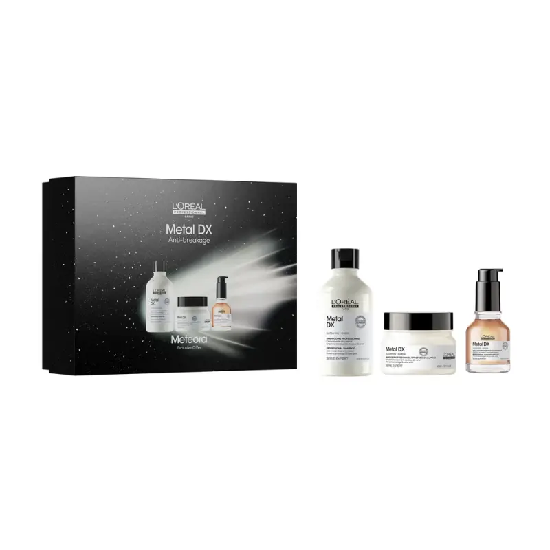 L'Oreal Professionne Metal Detox Набор 3 продукта (шампунь, маска, масло)