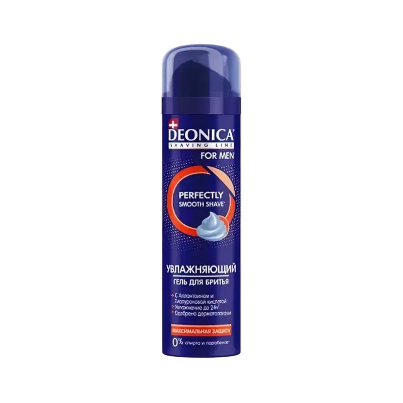 DEONICA FOR MEN Гель для бритья Максимальная защита, 200 мл.