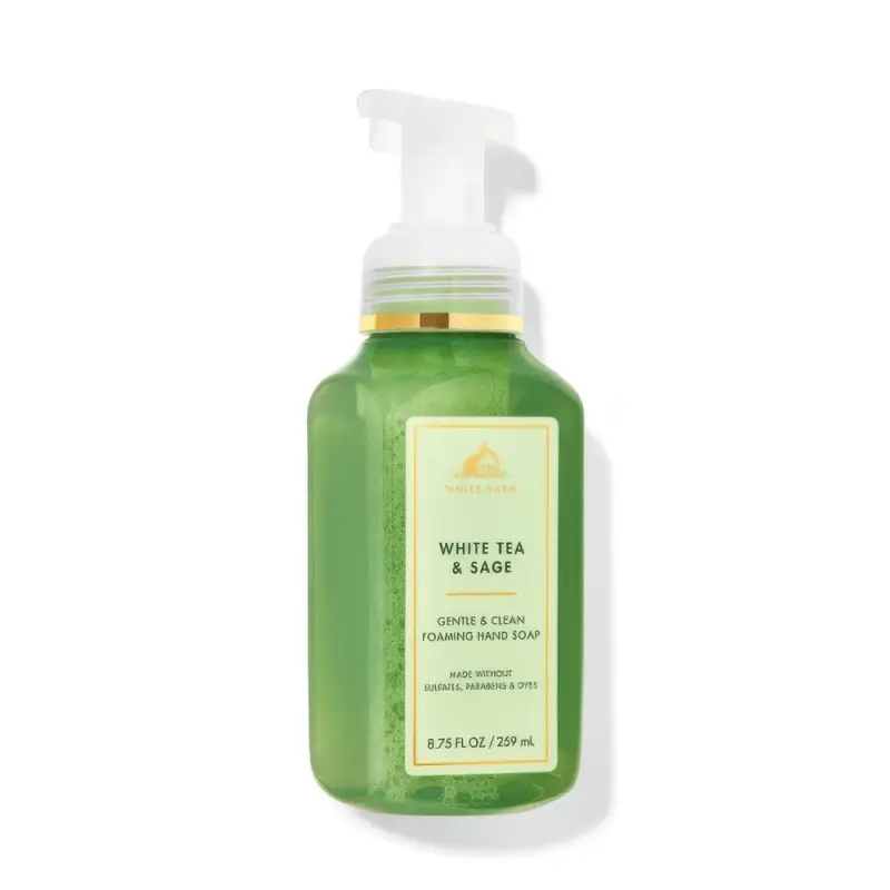 Bath & Body Works White Tea & SageGentle & Clean Foaming Hand Soap Жидкое мыло для рук 259 мл