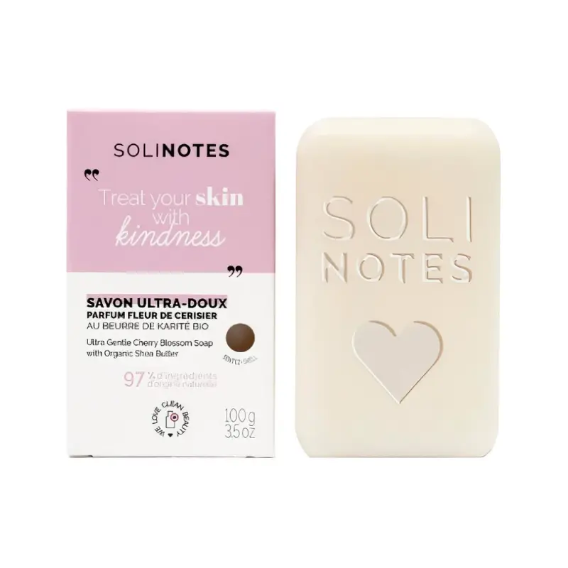 SOLINOTES FLEUR DE CERISIER Soap bar 100g