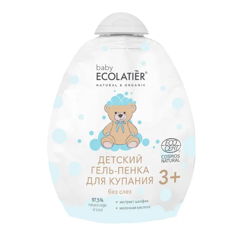 ECL Baby Гель-пенка для купания 3+ Ecocert д/п