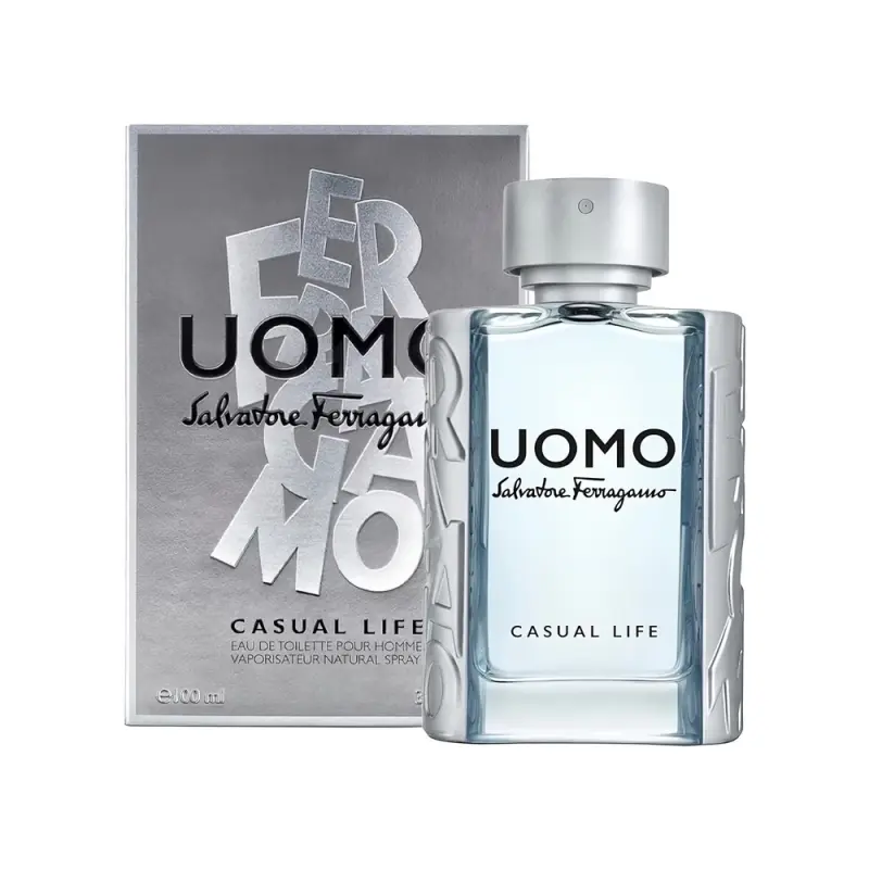 SALVATORE FERRAGAMO U2 EDT 100 ML CASUAL LIFE  - туалетная вода (M)