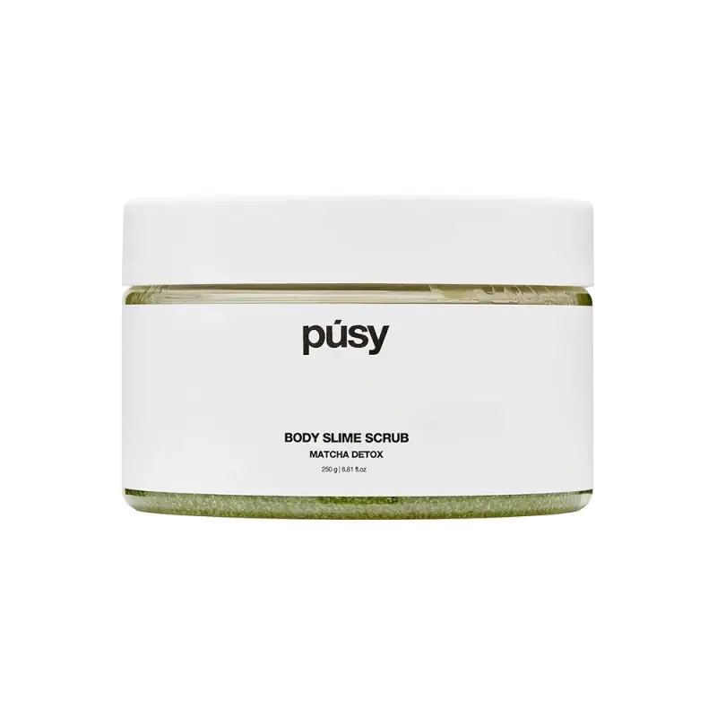 PUSY Скраб-слайм для тела PUSY Matcha detox