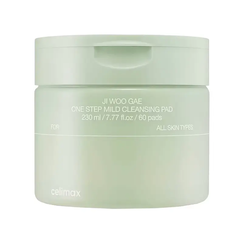 Celimax Ji Woo Gae One Step Mild Cleansing Pad  Очищающие мягкие пэды Ji Woo Gae 60шт 225 мл
