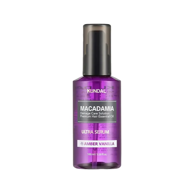KUNDAL СЫВОРОТКА ДЛЯ ВОЛОС MACADAMIA HAIR ULTRA SERUM 100ML (KUNDAL) AMBER VANILLA