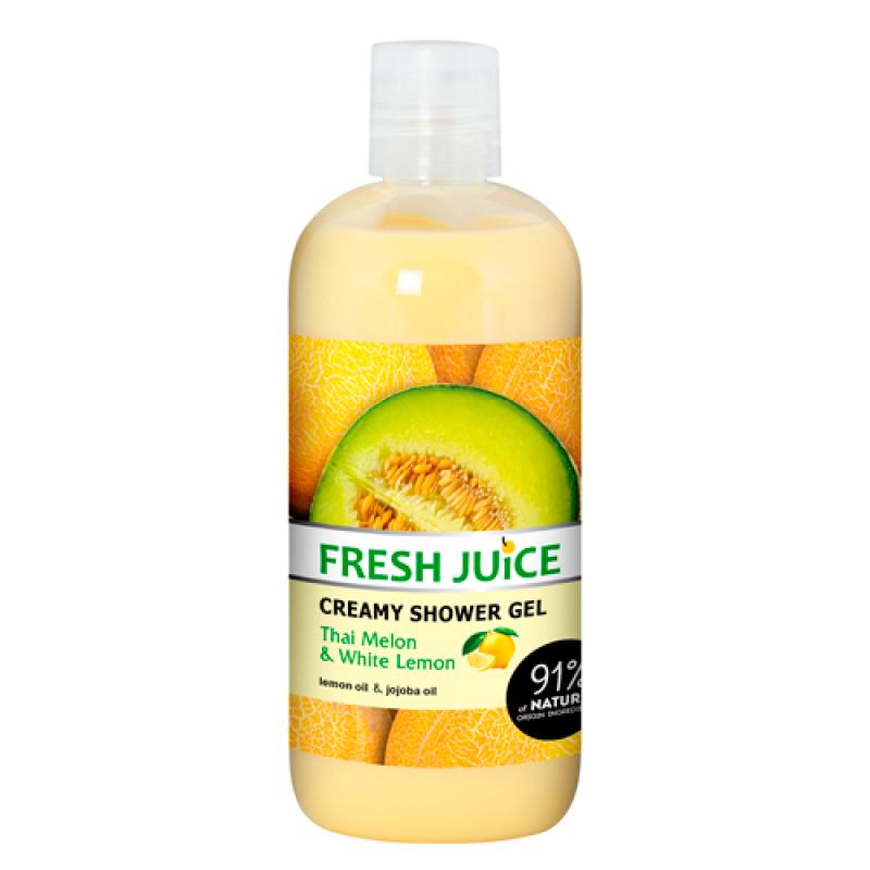 Fresh Juice Крем - гель для душа Thai melon & White lemon, 500 мл.
