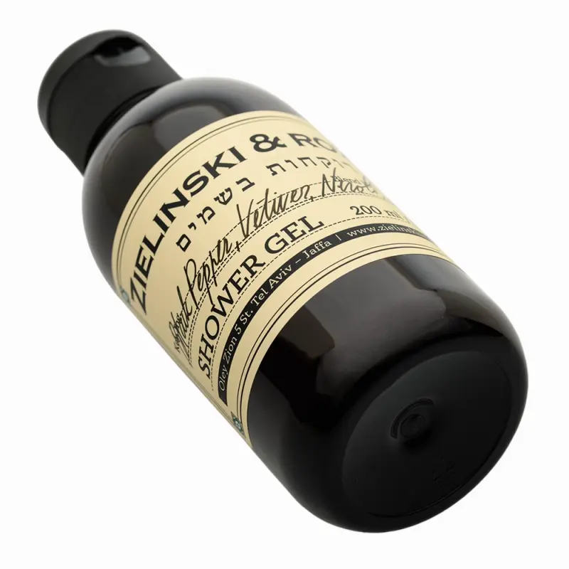 Zielinski & Rozen Shower gel Black Pepper, Vetiver, Neroli, Amber  Гель для душа Черный перец, Ветивер, Нероли, Амбра (200мл)