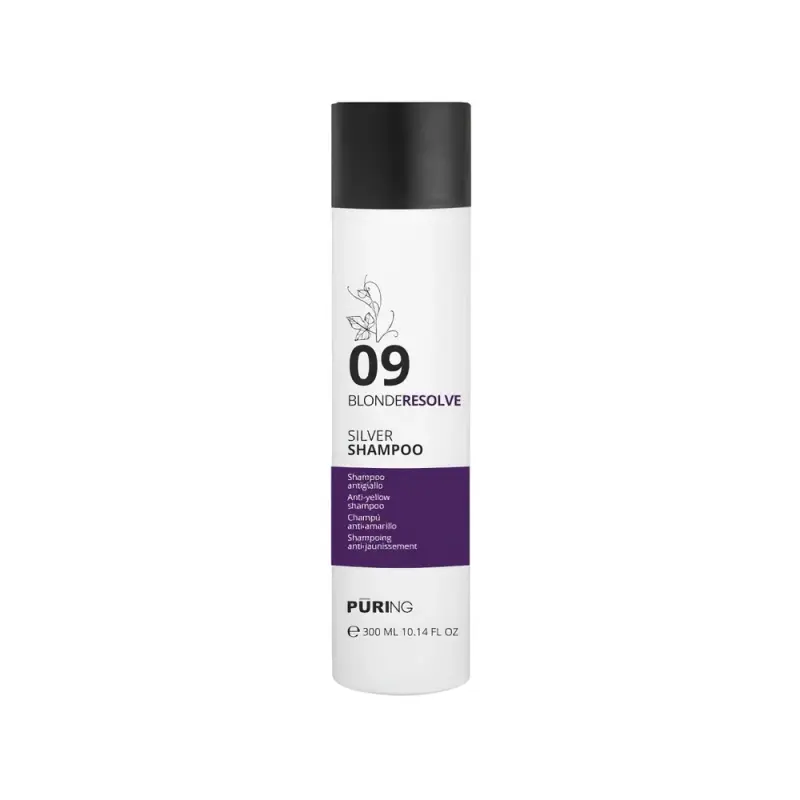 Puring  Шампунь для светлых волос 09 BLONDE RESOLVE SILVER SHAMPOO