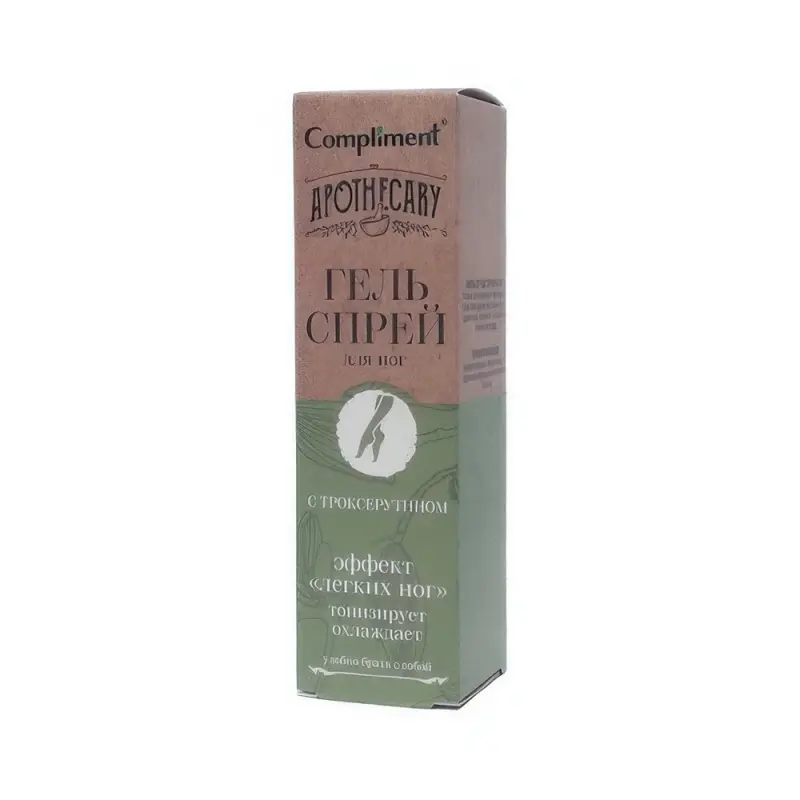 Compliment Apothecary Гель-спрей для ног, 110мл