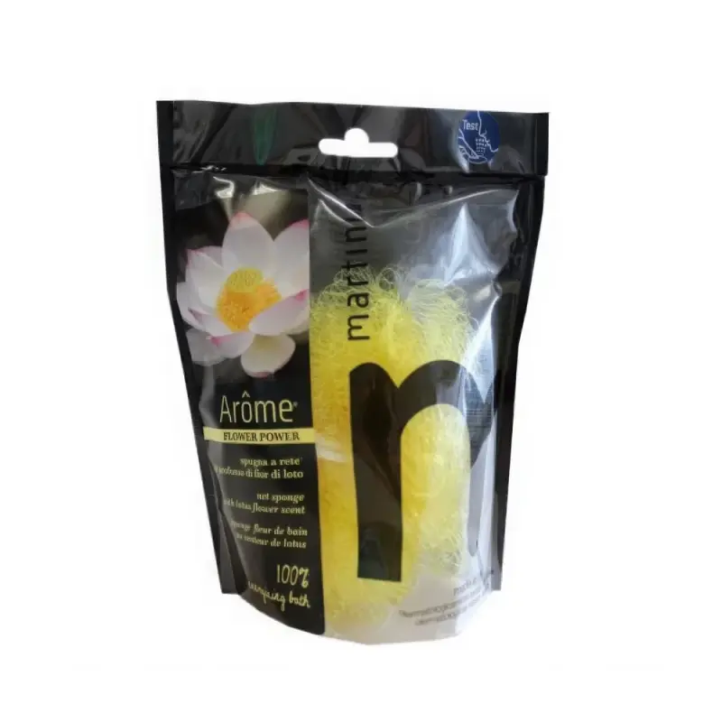 Martini SPA SCENTED NET SPONGE Ароматизированная губка для душа отшелушивающая скраббер для тела