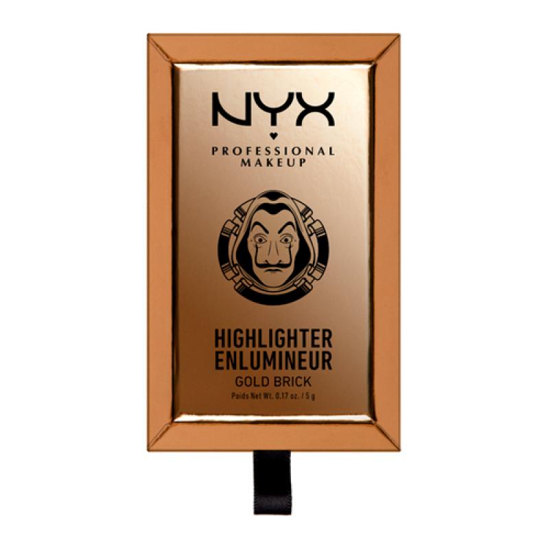 NYX Хайлайтер для лица и тела GOLD BAR CLASSIC GOLD  5гр