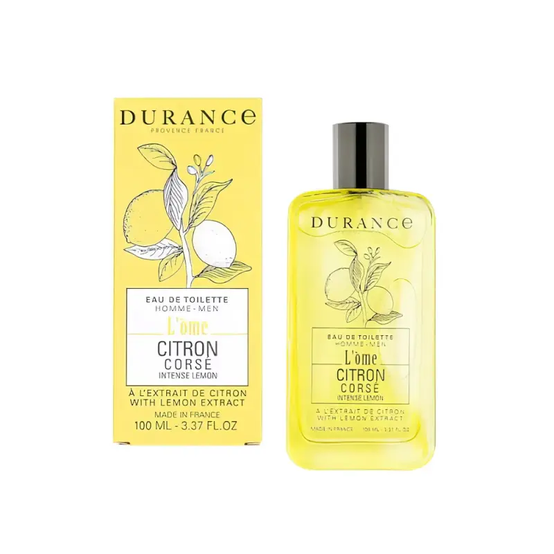 DURANCE ВОДА ТУАЛЕТНАЯ INTENSE LEMON WITH LEMON EXTRACT ДЛЯ НЕГО 100МЛ