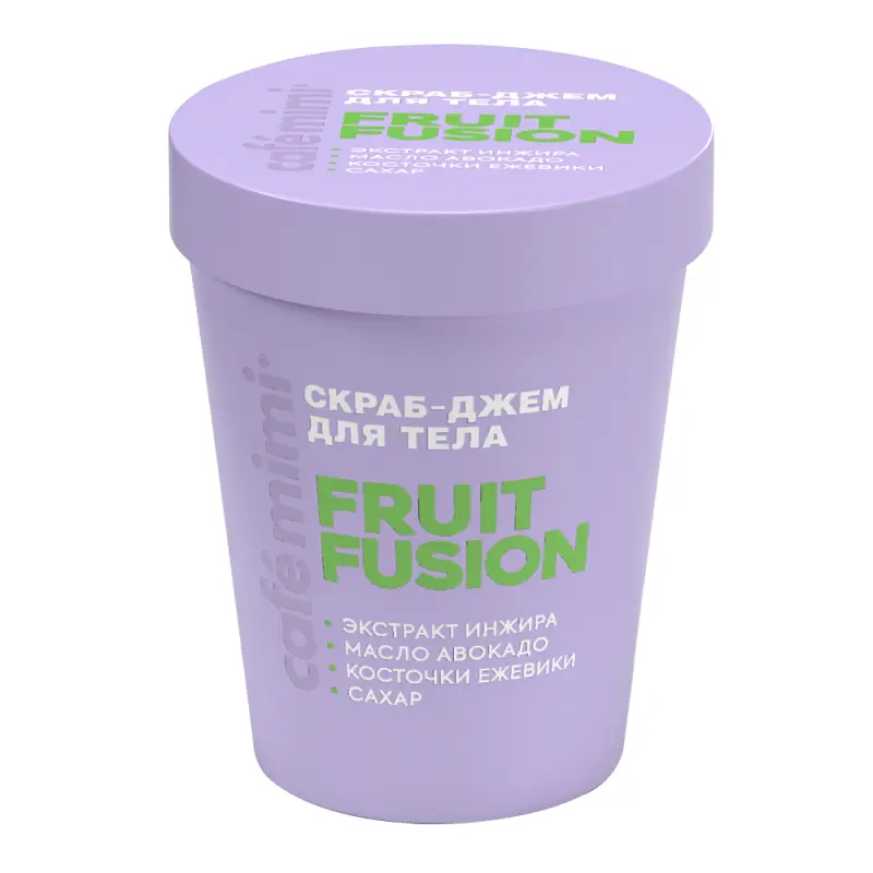 Cafe MIMI CLS СКРАБ-ДЖЕМ ДЛЯ ТЕЛА FRUIT FUSION, 250 г