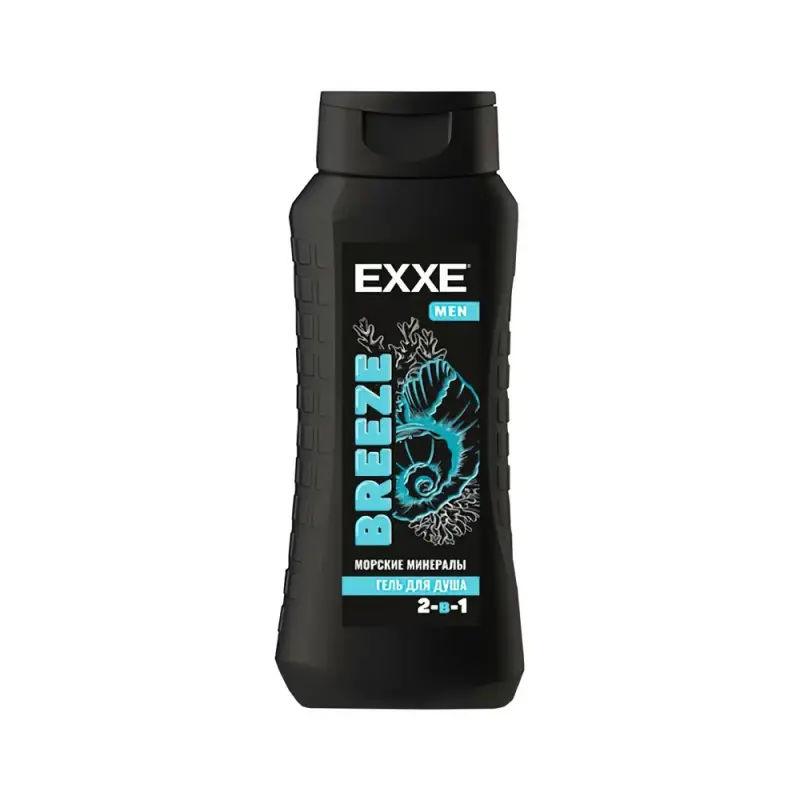 EXXE MEN 2в1 Морские минералы BREEZE Гель для душа, 400 мл