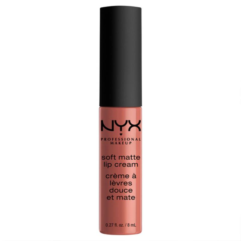 NYX PM Матовая кремовая помада Soft Matte Lip Cream, №19, Cannes 8 мл