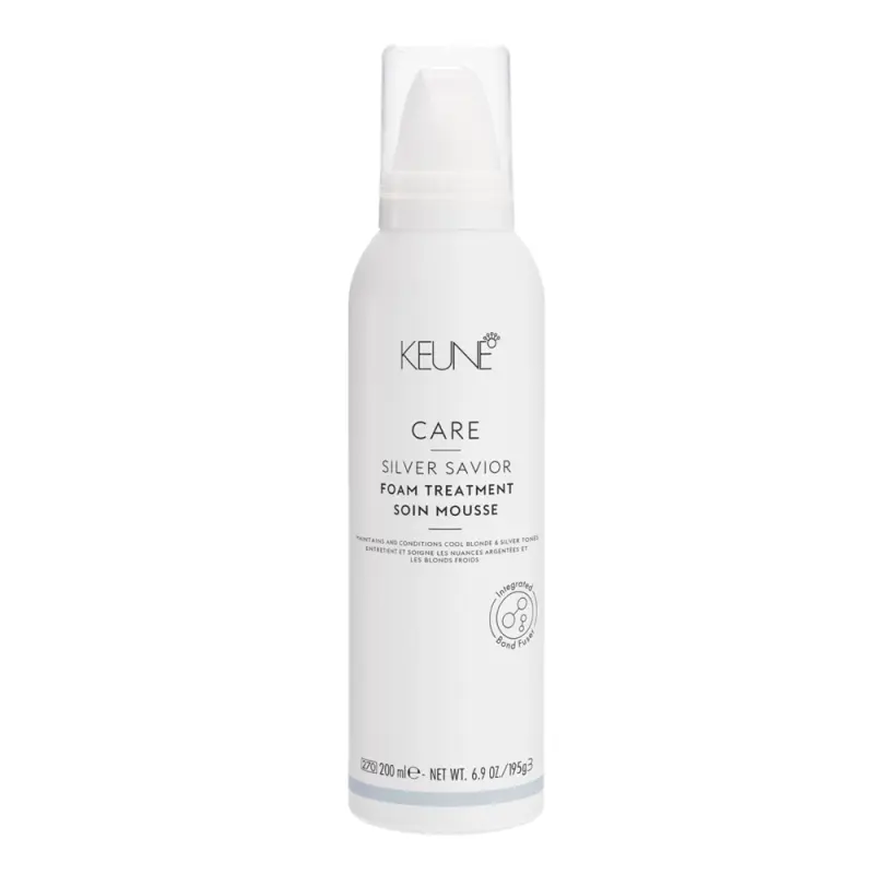 KEUNE STYLE Care Silver Savior Foam Treatment / Мусс Сильвер  200 мл