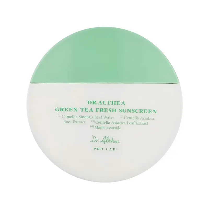 Dr.Althea Green Tea Fresh Sunscreen Солнцезащитный крем на химических фильтрах широкого спектра SPF50+ PA++++ 45 мл