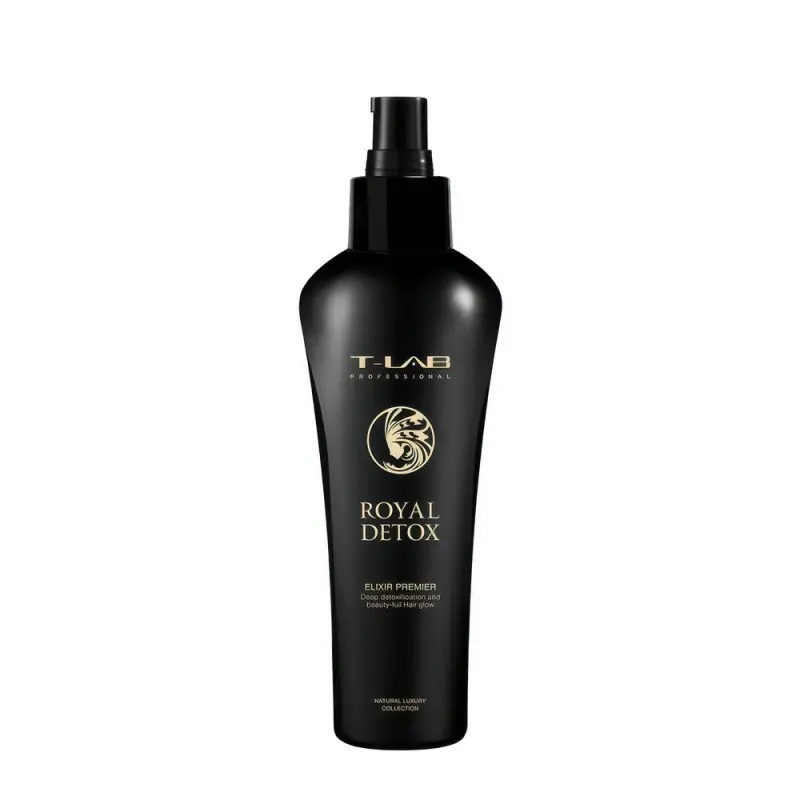 Эликсир T-LAB Professional Royal Detox Elixir Premier для глубокой детоксикации волос 150 мл