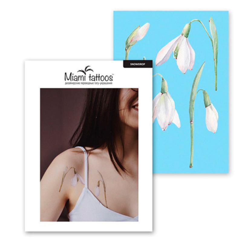 Miami Tattoos Переводные тату Snowdrop