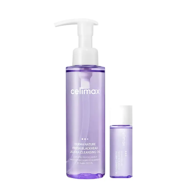 Celimax Derma Nature Fresh Blackhead Jojoba Cleansing Oil Очищающее масло с жожоба против черных точек Derma Nature 150 мл