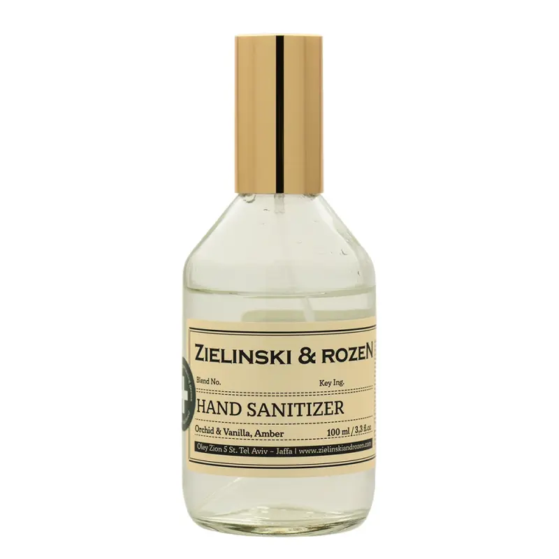 Zielinski & Rozen  Hand Sanitizer Spray 179 Orchid, Vanilla, Amber  Санитайзер Спрей для рук 179 Орхидея, Ваниль, Амбра 100мл