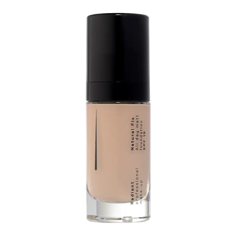 RADIANT  NATURAL FIX MATT MAKE UP No 102 Cтойкий матирующий тональный крем NATURAL FIX SPF 15, т. 102 средний беж