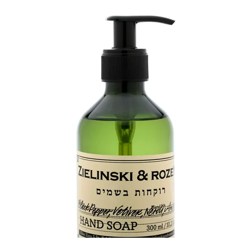 Zielinski & Rozen  Liquid soap Black pepper, amber, Neroli  Жидкое мыло Черный перец, Амбра, Нероли 300мл