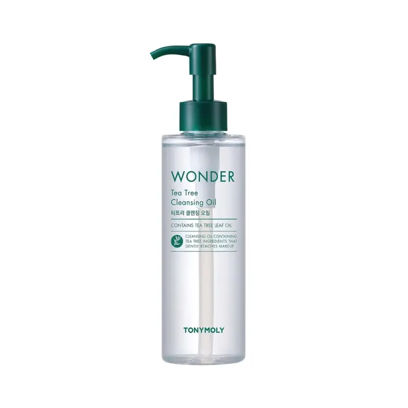 Tony Moly Гидрофильное масло WONDER TEA TREE CLEANSING OIL 200ml