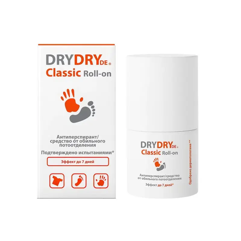 Dry Dry de Classic Roll-On Antiperspirant Bottle 35ml