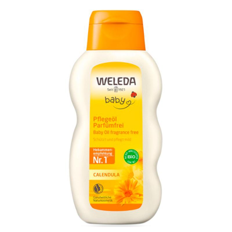 WELEDA МАСЛО ДЛЯ МЛАДЕНЦЕВ  С КАЛЕНДУЛОЙ 200МЛ