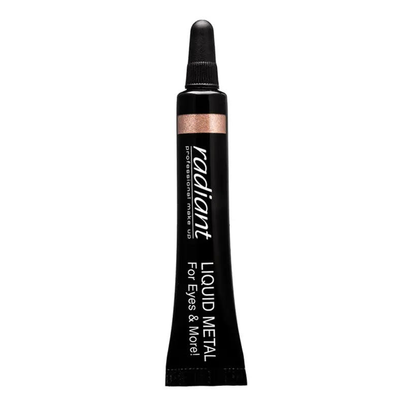 RADIANT  LIQUID METAL FOR EYES AND MORE No 2 Жидкий пигмент для макияжа LIQUID METAL FOR EYES & MORE, т. 2 бронза