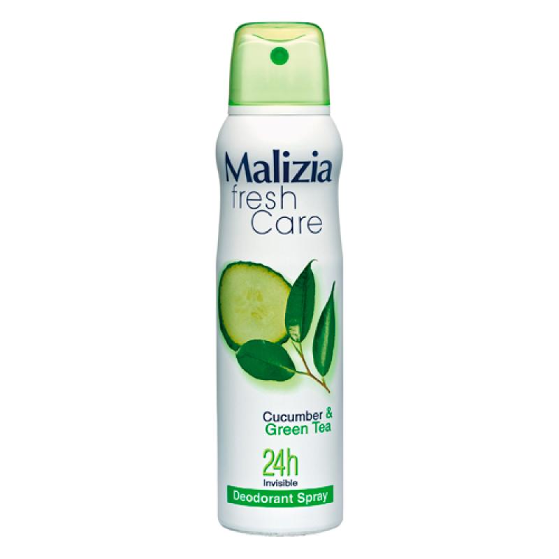 MALIZIA F.CARE DEO SPRAY CCMBER&GREEN TEA Парфюмированный дезодорант 150 ML