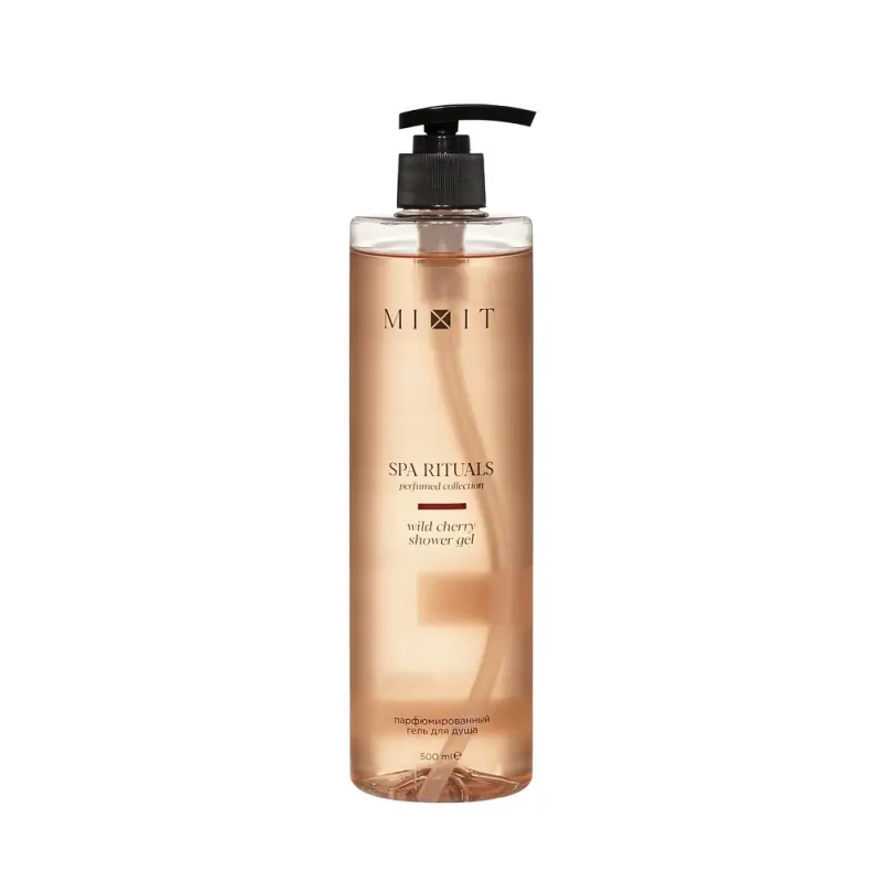 MIXIT Парфюмированный гель для душа с ароматом дикой вишни MIXIT Spa Rituals Wild Cherry shower gel 500мл