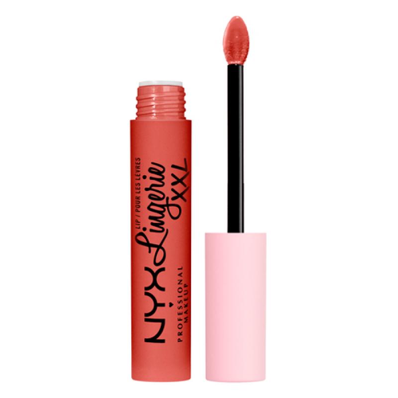 NYX Жидкая помада д губ LIP LINGERIE XXL №06 PEACH FLIRT 4 мл