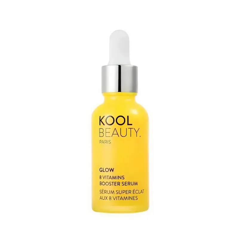 KOOL BEAUTY 8 VITAMINS BOOSTER SERUM Мультивитаминная сыворотка для кожи лица которая разглаживает и разглаживает тусклую и уставшую кожу 30мл