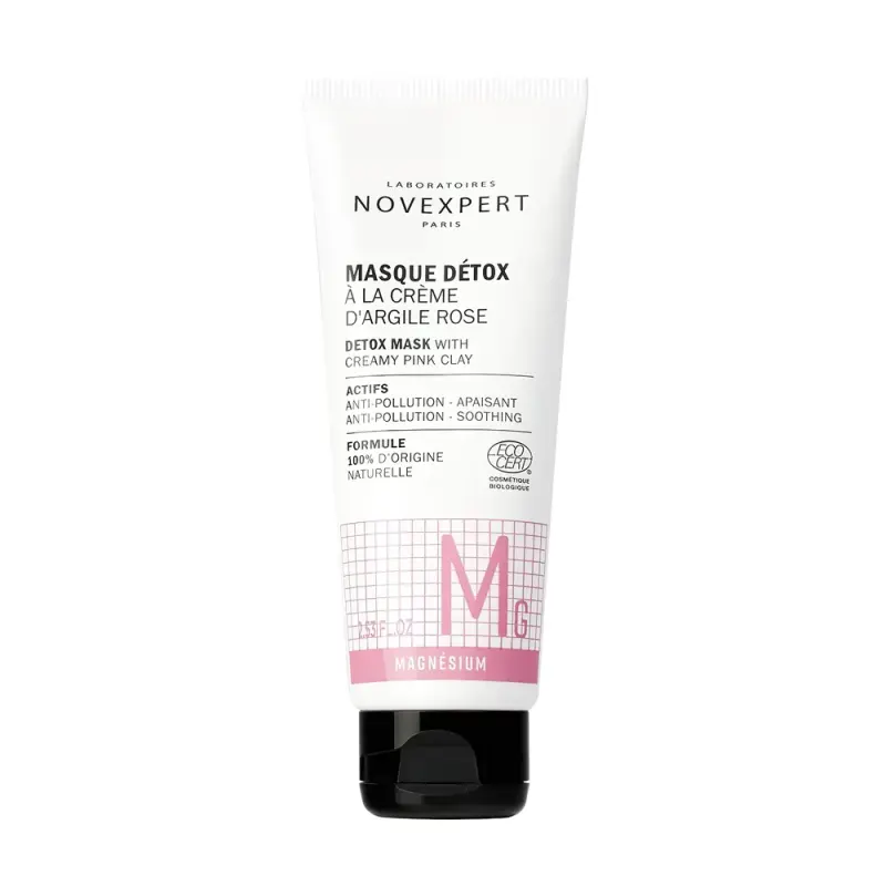 NOVOEXPERT DETOX MASK CREAMY PINK CLAY