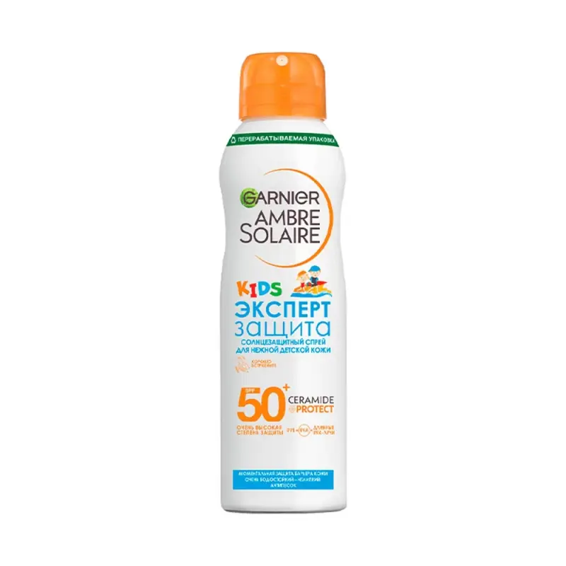 Garnier Аmbre Solar Спрей экспертная защита для детей СПФ50 150мл