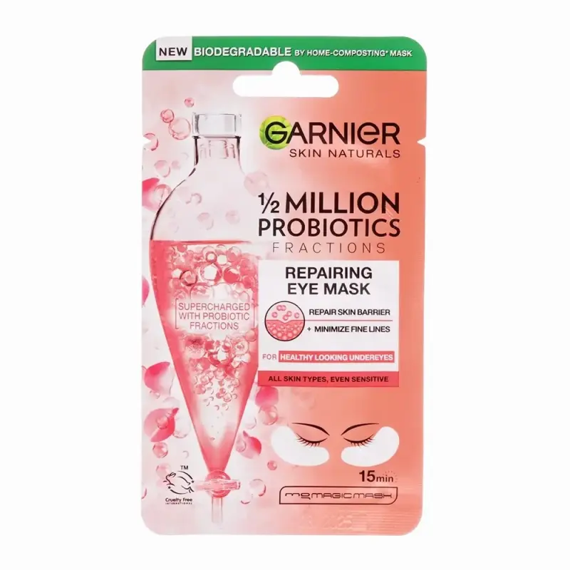Garnier Тканевые патчи под глаза с Пробиотиками 6г