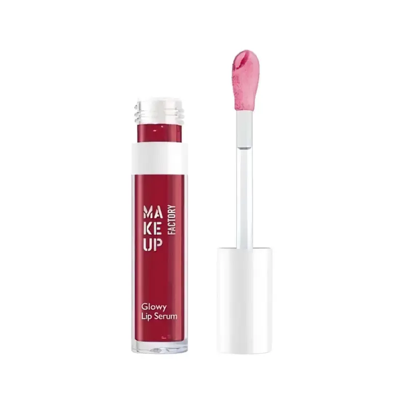 Make Up Factory Glowy Lip Serum shade 45 Cherry Lady Блеск-масло для губ Glowy Lip Serum тон 45 Леди вишенка