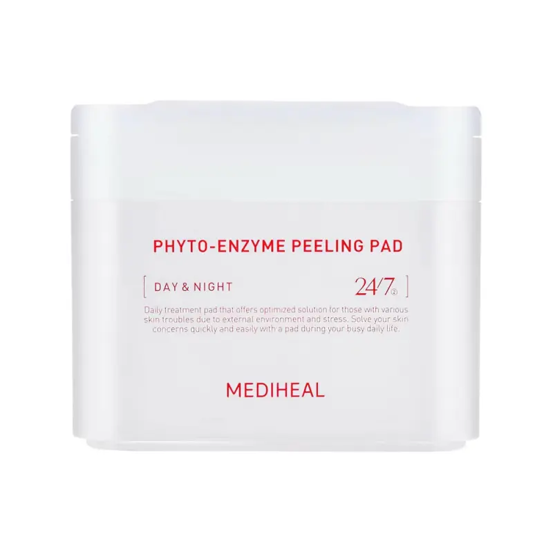 MEDIHEAL PHYTO-ENZYME PEELING PAD Мягкие пилинг-пэды с папаином 90 шт 100 мл