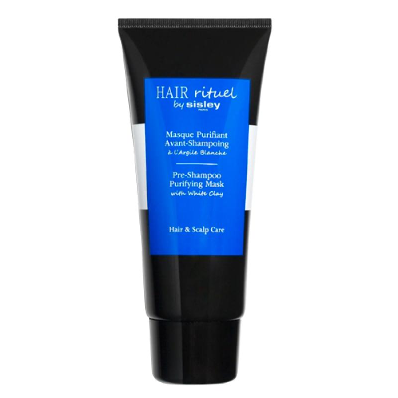 Sisley PRE-SHAMPOO PURIFYING MASK Очищающая маска для кожи головы с белой глиной для использования перед шампунем 200 мл