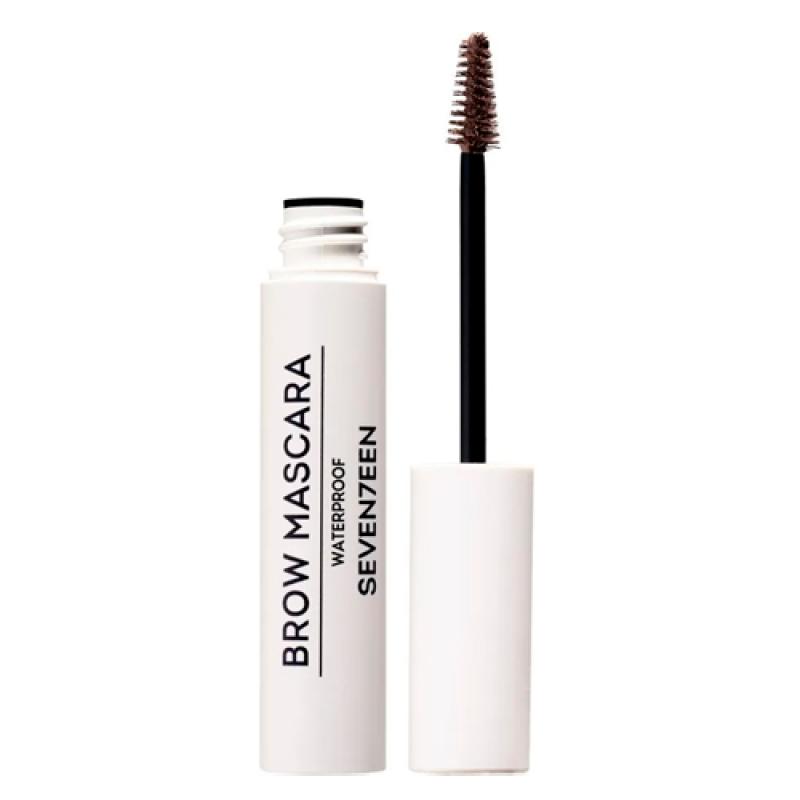 Seventeen Cosmetics Тушь для бровей водостойкая BROW MASCARA waterproof т.02 пепельно-коричневый