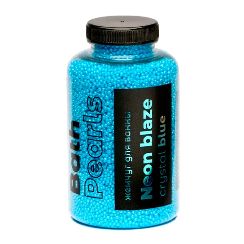 Fabrik Cosmetology Жемчуг д/ванны NEON BLAZE Crystal blue в банке 320 г